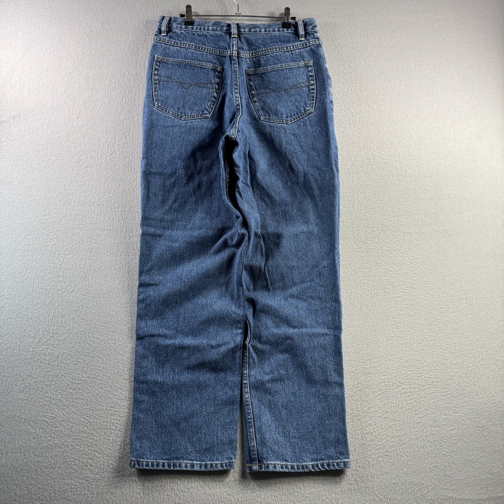 Vintage Anchor Blue Jeans Mens 34x32 (Fits 31x31) Blue Denim Loose Fit Y2K 90s
